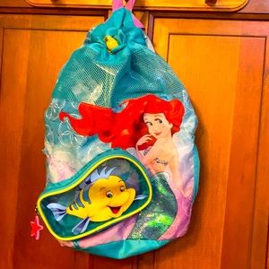 Disney Ariel & Flounder swim bag